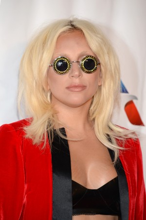 Lady Gaga attends the 46th Annual Songwriters Hall 0f Fame Induction and Awards Gala at the Marriott Marquis on Thursday, June 18, 2015, in New York. (Photo by Evan Agostini/Invision/AP)