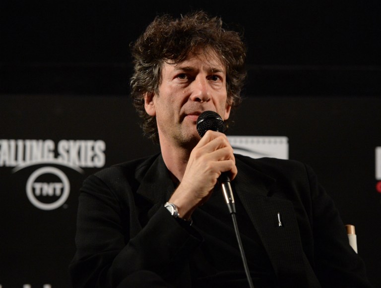 British author Neil Gaiman will serve as the executive producer of the TV adaptation of "American Gods." AFP FILE PHOTO