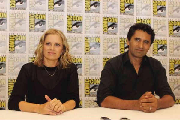 “FEAR the Walking Dead” costars Kim Dickens and Cliff Curtis are now fans of the genre. RUBEN V. NEPALES 