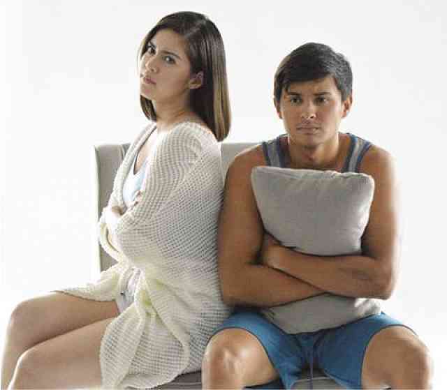 MAGDAYAO AND GUIDICELLI. Play housemates in Cinema One series.