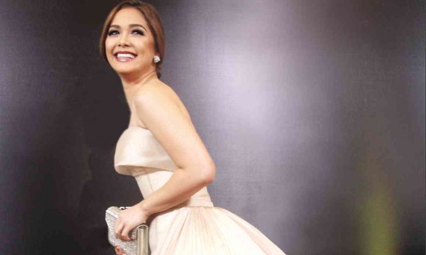 MAJA Salvador decided to go dateless at the ball, but partied with her ex. RICHARD REYES