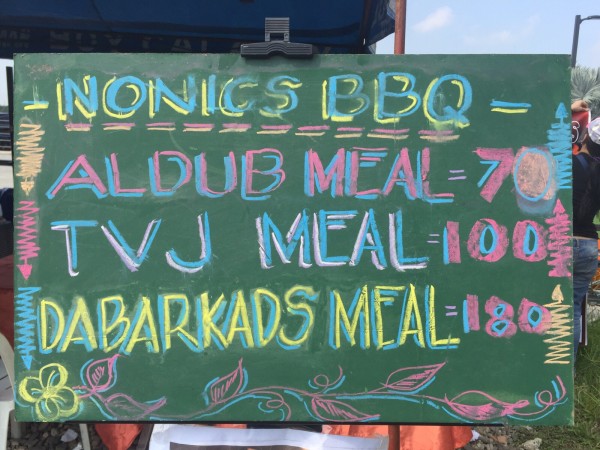"Aldub Meal" sold for just P70. Photo by Rem Zamora/INQUIRER