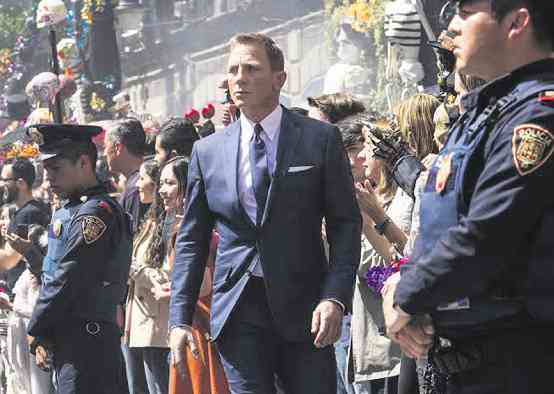 CRAIG IN “Spectre”: The Day of the Dead scene represents the movie’s central theme: The past keeps haunting Bond. “The past is never dead.”