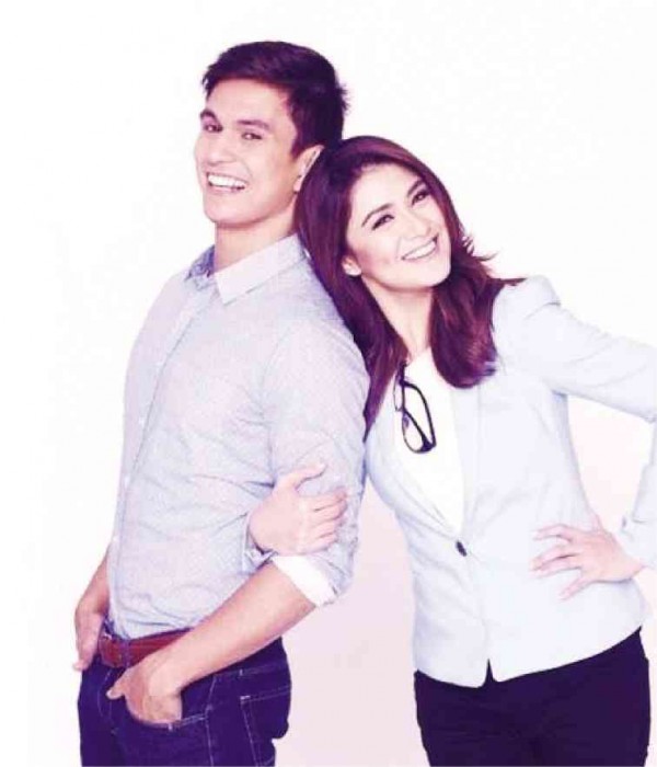 RODRIGUEZ AND ABELLANA. Weighed down by their rom-com starrer’s hit-and-miss gimmicks.