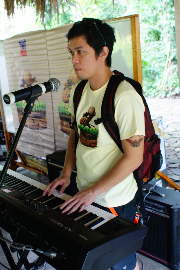 Raimund Marasigan shares his knowledge in composing songs. CONTRIBUTED IMAGE