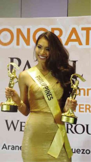 PARUL Shah, 2015 Miss Grand International third runner-up
