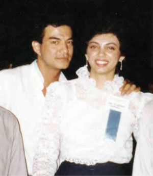 RIC SEGRETO and Odette Quesada at the Metro Pop in 1982