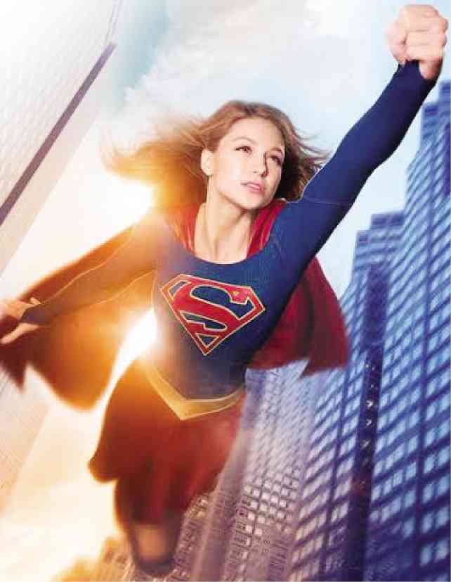 THIS Girl of Steel soars—and scores.