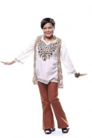 NORA Aunor thinks the new role is a welcome change for her.