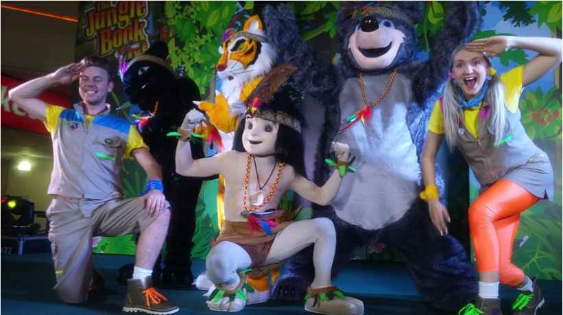 JUNGLE BOOK LIVE. Go on a journey with their explorer friend searching for everyone’s favorite man-cub Mowgli on Jungle Book Live! Meet some familiar faces along the way – Baloo and Bagheera – and get ready to sing and dance to the jungle beat!