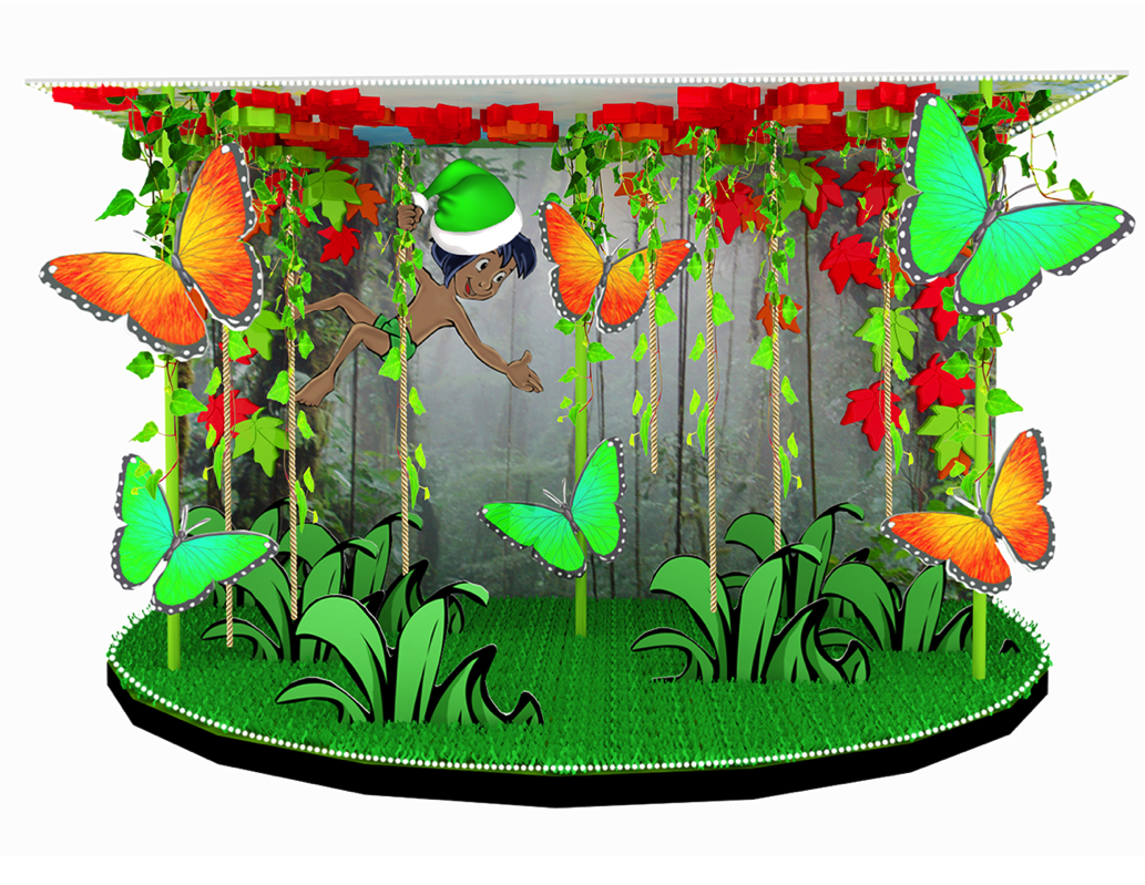 Take your photos at Robinsons Place Lipa’s Jungle Jive Playland. Shown in photo is Mowgli’s 3D photo attraction.