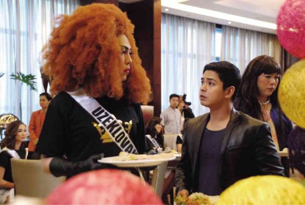 VICE Ganda (left) and Coco Martin in “Beauty and the Bestie”
