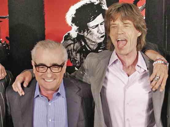 MARTIN Scorsese (left) and Mick Jagger  AFP