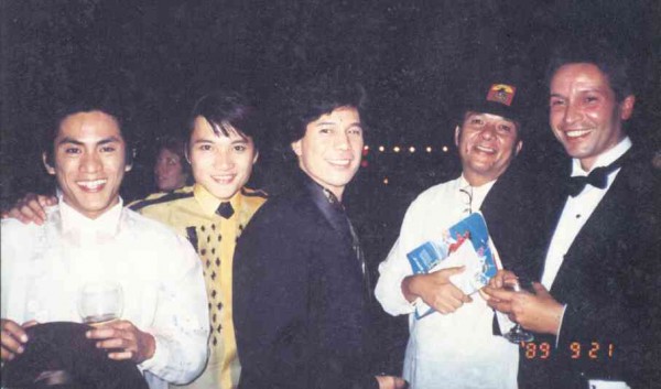 NUT (fourth from left) with Seña, Briones and Laurel.
