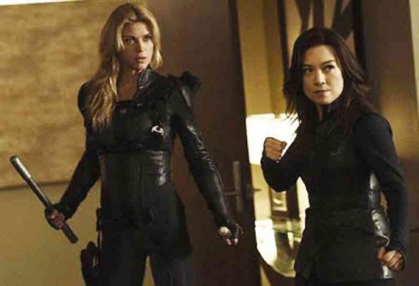 ADRIANNE Palicki (left)  and Ming-Na Wen play loyal agents.