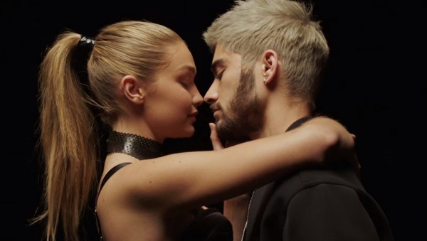 ZAYN and rumored girlfriend Gigi Hadid star in the music video for PILLOWTALK. SCREENGRAB FROM YOUTUBE