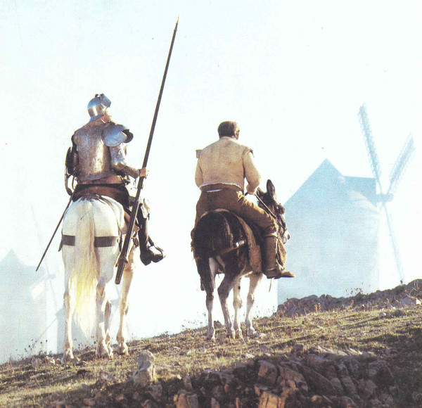 A scene from "Quijote de Aragon."