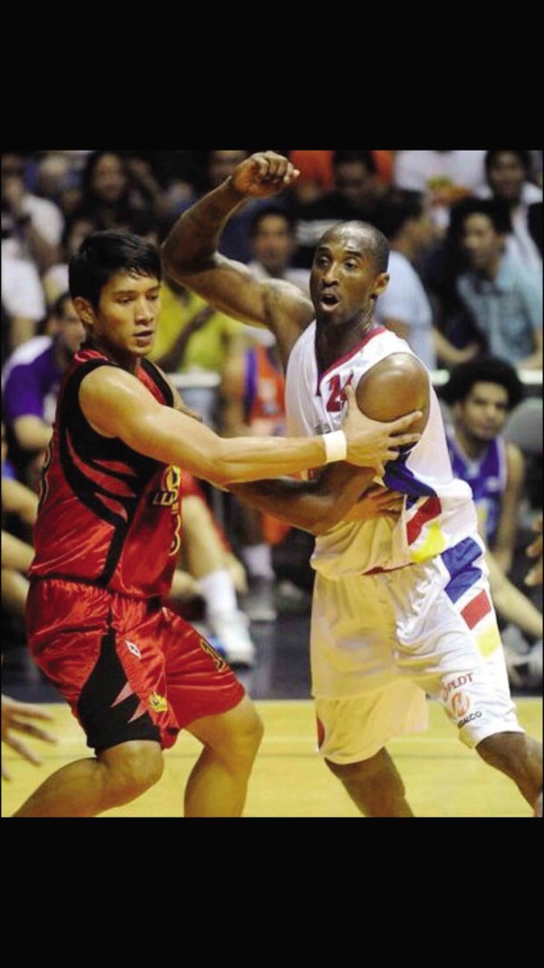 JAMES Yap (left) and Kobe Bryant