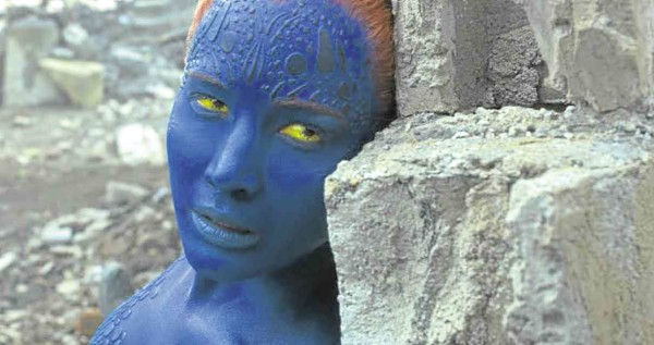 THE OSCAR-winning actress returns as Raven/Mystique in Bryan Singer’s “X-Men: Apocalypse.” Photo courtesy of 20th Century Fox Film Corp.