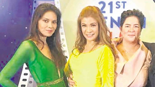 FROM left: Maria Isabel Lopez, Pinky Amador and Jaclyn Jose