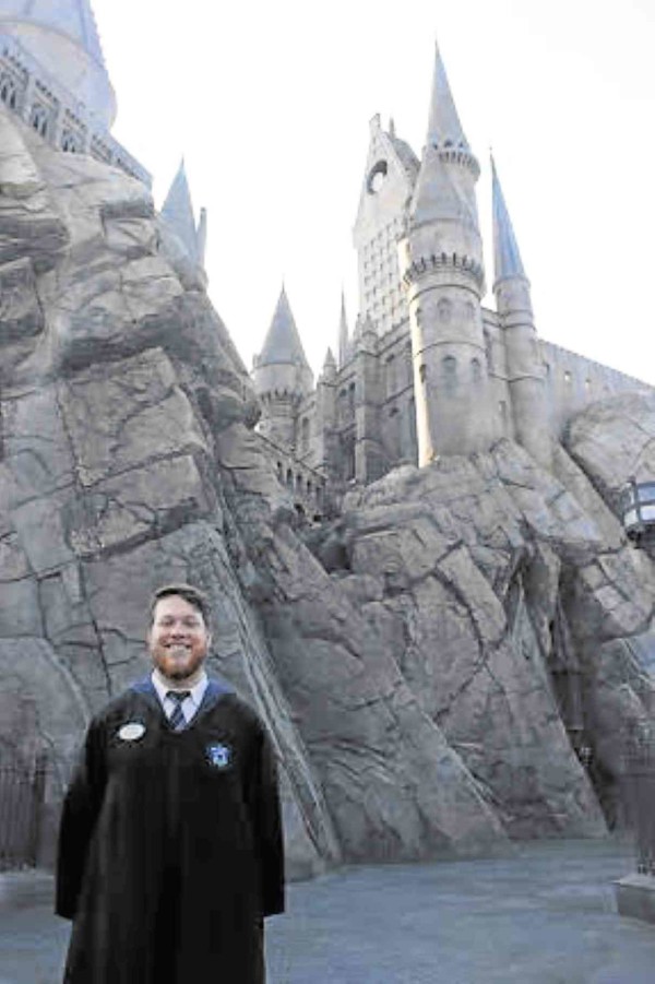 AT THE Hogwarts Castle