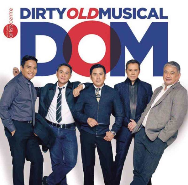  “DOM” CAST. Veteran actor-singers scintillate in original Filipino musical at Music Museum from Sept. 1 to 10.