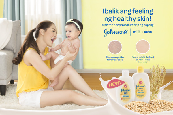 Johnson's Milk + Oats - Ibalik Ang Feeling Ng Healthy Skin-1