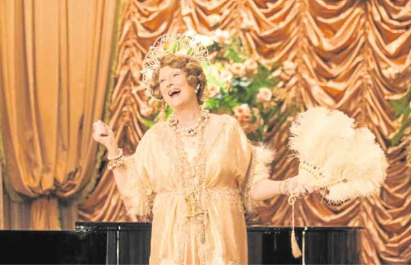 STREEP in the film, “Florence Foster  Jenkins”          Nick Wall