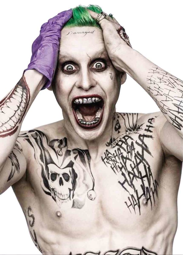 LETO AS THE JOKER. Big shoes to fill.