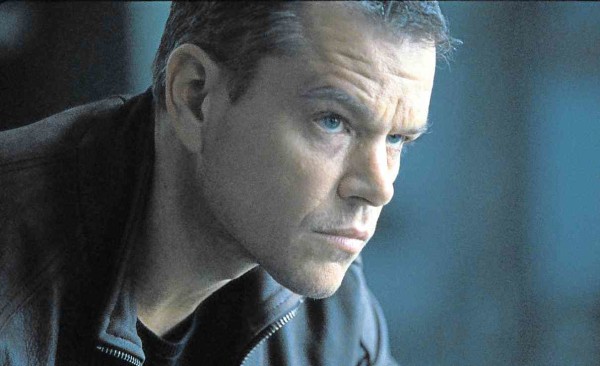 MATT Damon as Jason Bourne