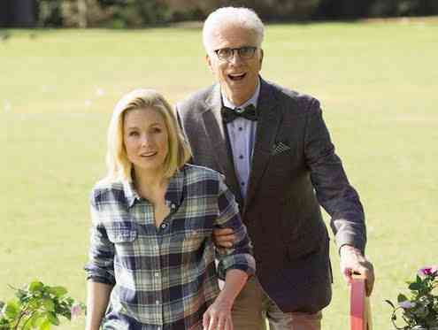 Kristen Bell and Ted Danson