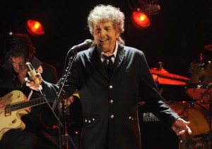 Bob Dylan in a concert in Los Angeles on Jan. 12, 2012