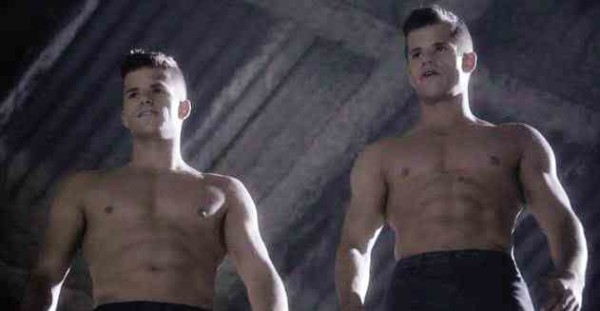 The Carver twins in “Teen Wolf”