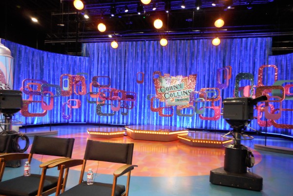 One of several sets for "Hairspray Live!" Photo by Ruben V. Nepales