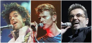 Prince - David Bowie - George Michael