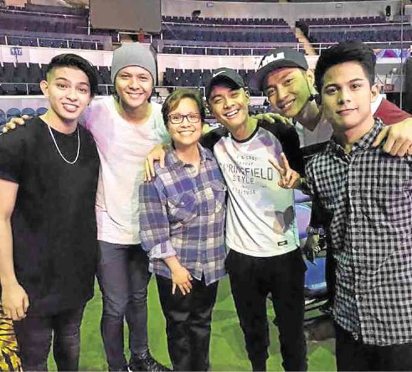 From left: Joao Constancia, Tristan Ramirez, the author, Russell Reyes, Ford Valencia,  Niel Murillo —PHOTO FROM EUGENE CAILAO 