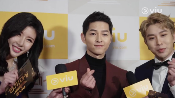 Song Joong-ki expressed his thankfulness  for Descendants of the Sun