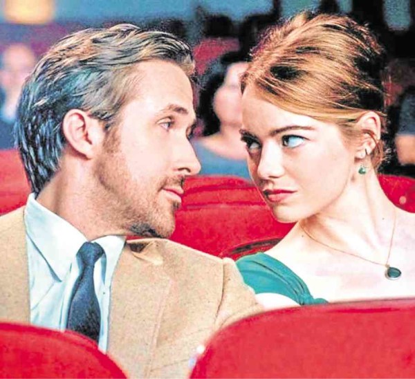 Ryan Gosling and Emma Stone in “La La Land”