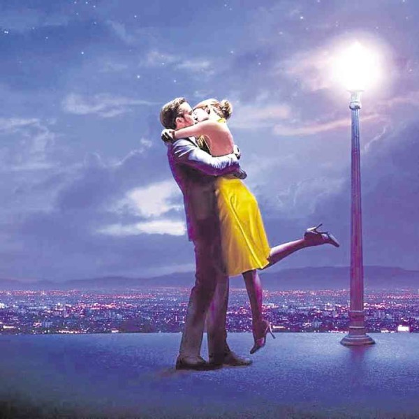 Ryan Gosling and Emma Stone in “La La Land"