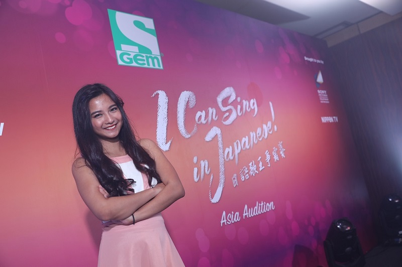 Krissha Viaje to compete in 'I Can Sing in Japanese.' Photo credit-GEM and Nippon TV