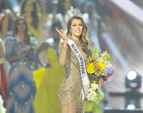 Miss Universe Iris Mittenaere —AFP