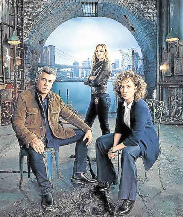 From left: Ray Liotta, Drea de Matteo and Jennifer Lopez  in “Shades of Blue” Photos courtesy of NBC Universal 
