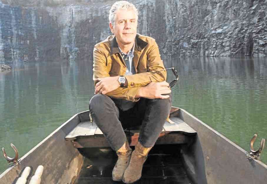 Anthony Bourdain in “Parts Unknown”