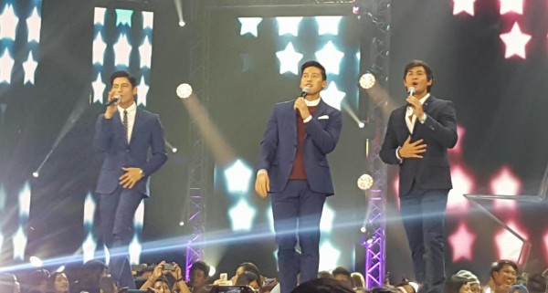 Joseph Marco, Enchong Dee and Matteo Guidicelli. Photo by Clarizel Abanilla