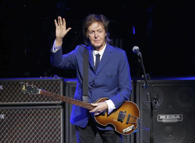 Paul McCartney - benefit concert in Texas - 1 Oct 2014