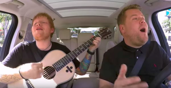 WATCH: Ed Sheeran Jams In James Corden's 'Carpool Karaoke' Teaser ...