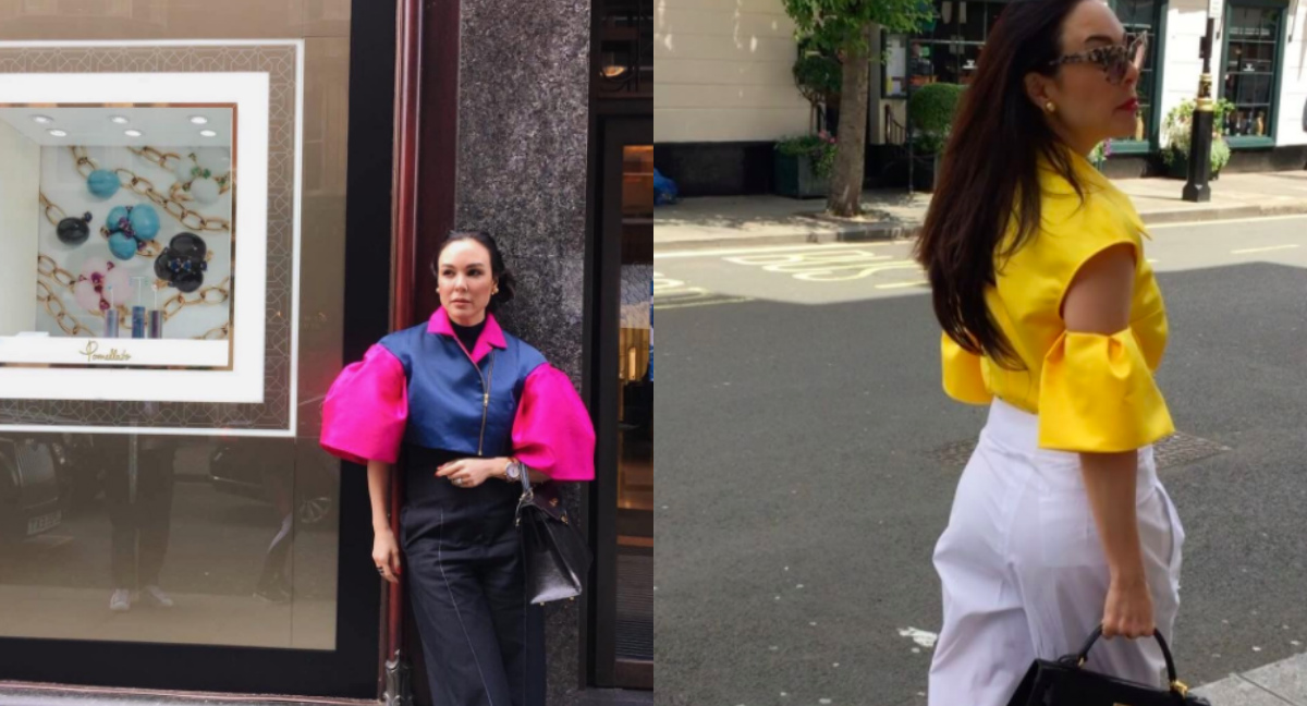 LOOK: Gretchen Barretto dons daughter's designs in London | Inquirer ...