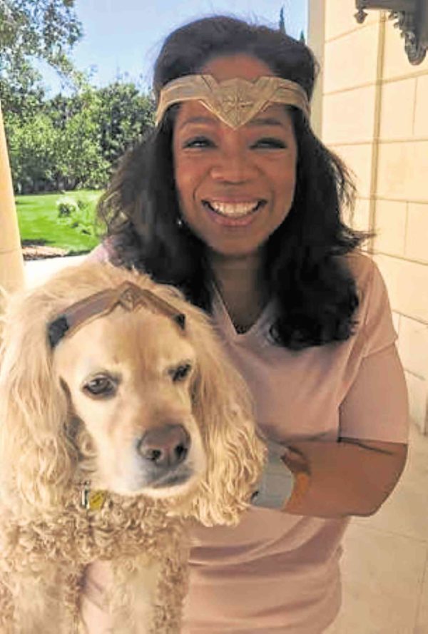Oprah Winfrey and Sadie—Twitter