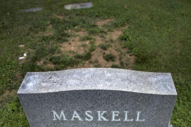 A. Joseph Maskell tombstone - 23 June 2017