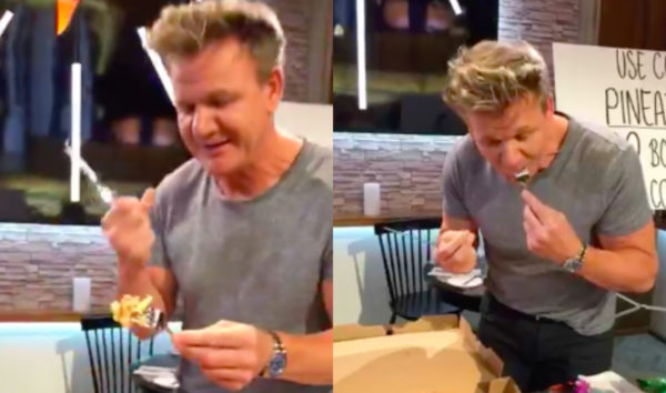 Guarda: Gordon Ramsay prova la pizza all'ananas e la definisce una “tragedia italiana”